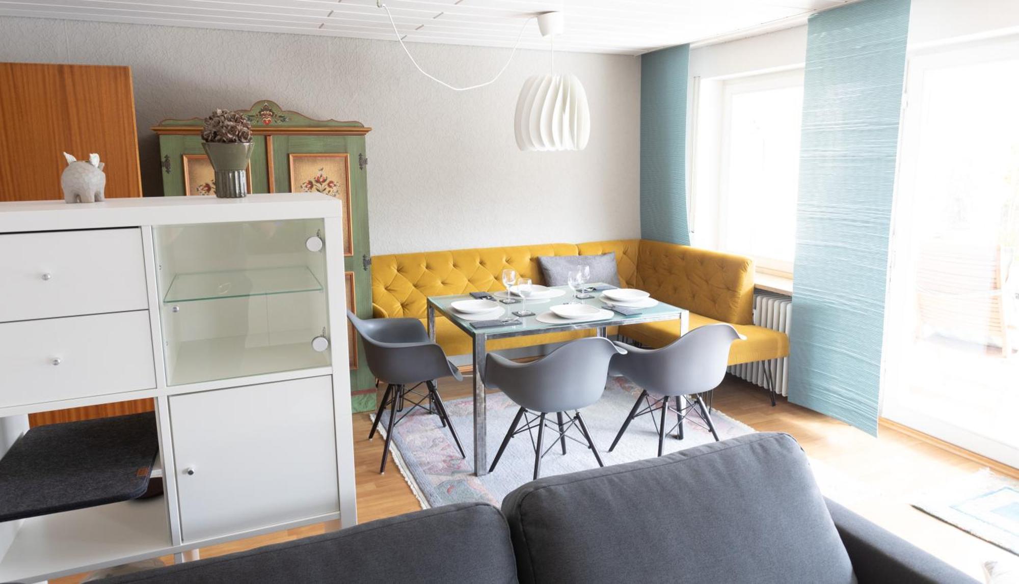 Storchennest - Schoenes, Ruhiges Apartment Mit Sonnenterrasse Tettnang Exterior foto
