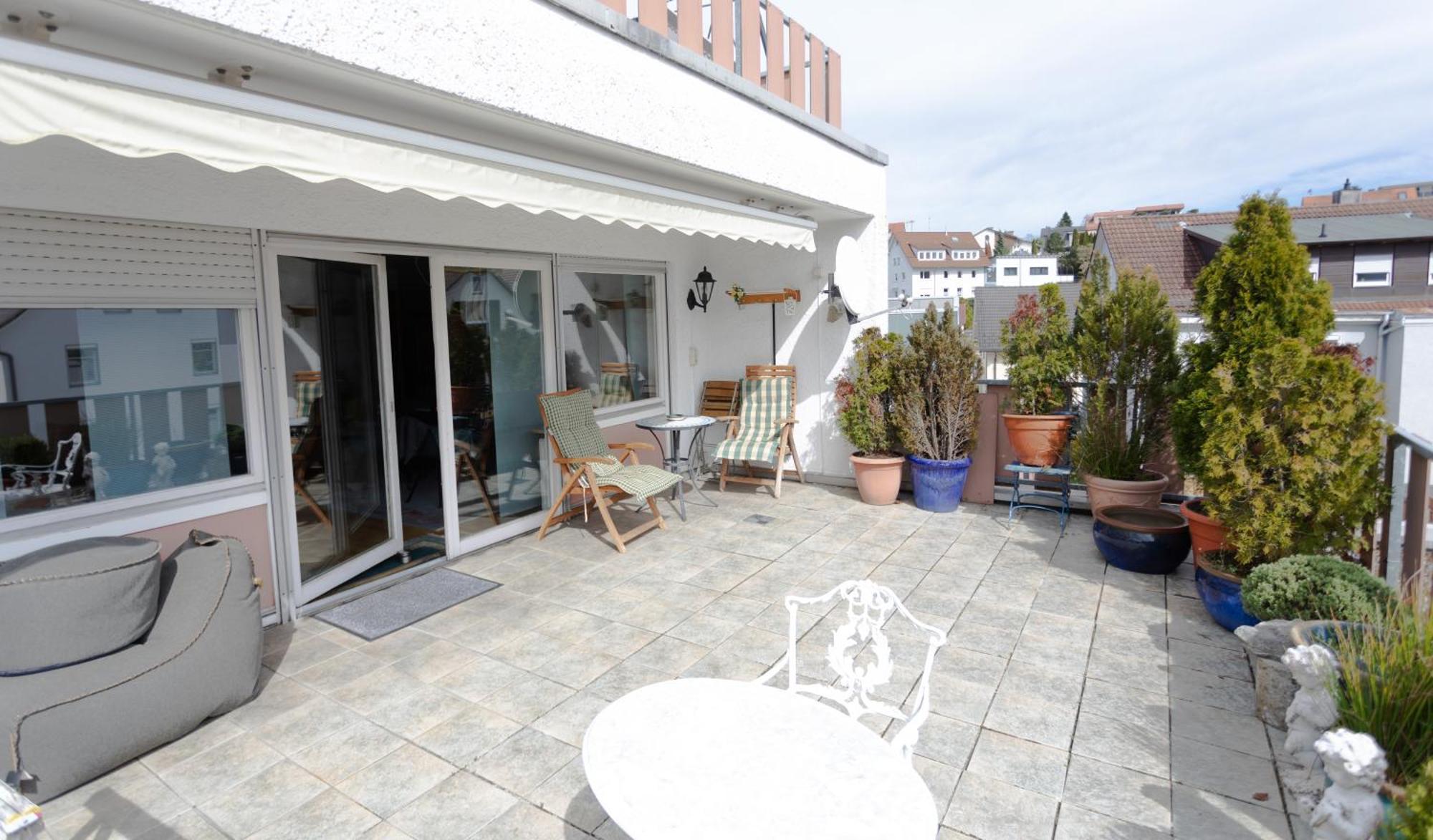 Storchennest - Schoenes, Ruhiges Apartment Mit Sonnenterrasse Tettnang Exterior foto