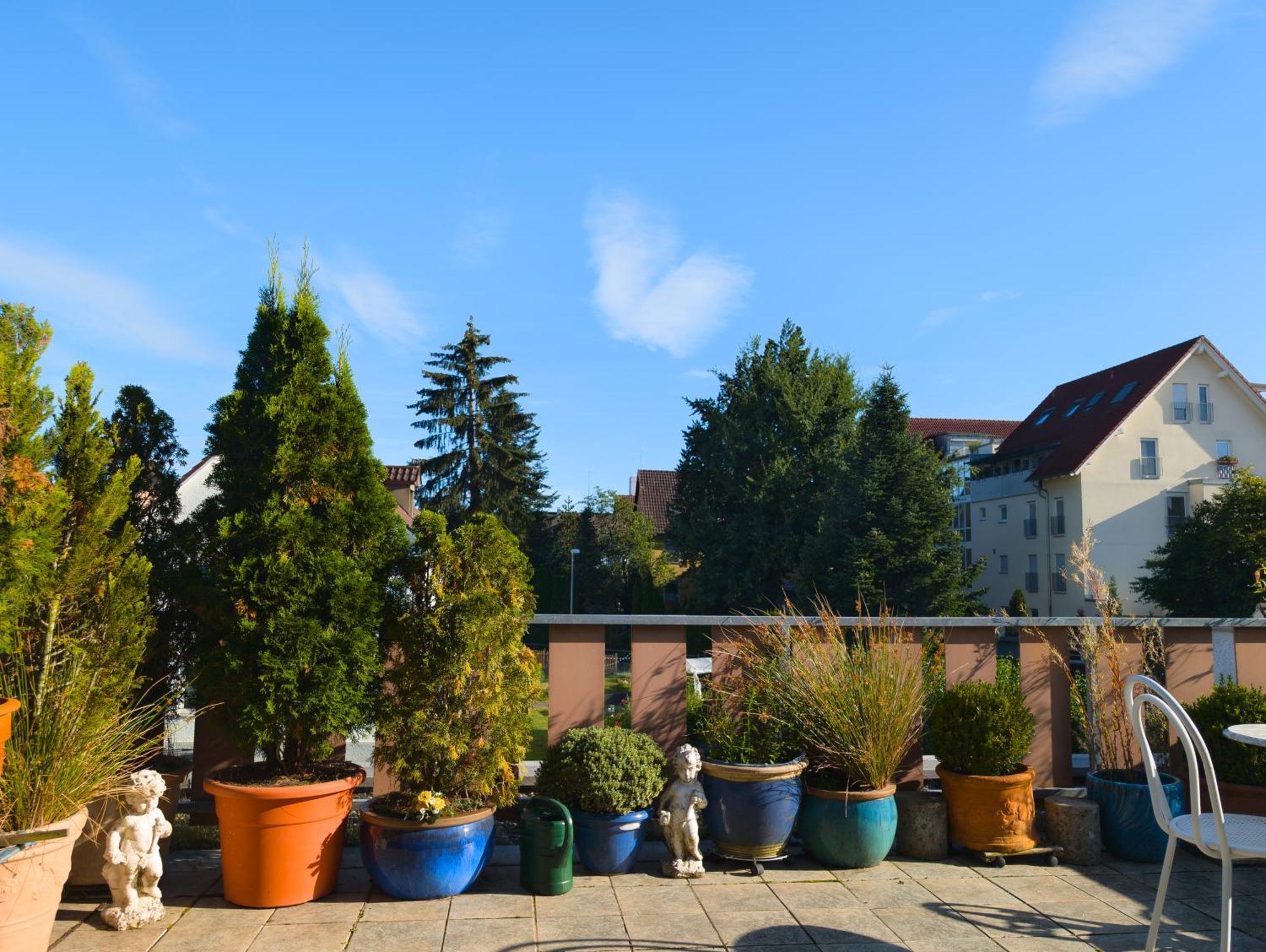 Storchennest - Schoenes, Ruhiges Apartment Mit Sonnenterrasse Tettnang Exterior foto